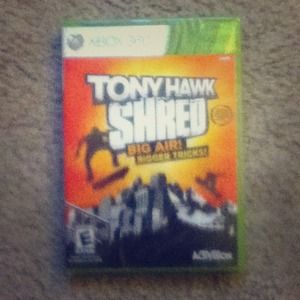Tony hawk shred on xbox 360