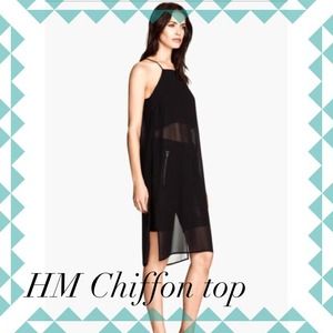HM Chiffon Top with side slits | SZ 2