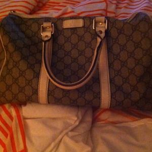 Authentic gucci boston bag