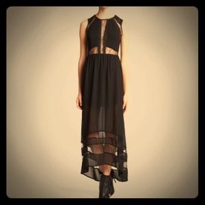 Never been worn - Lace Inset Maxi Dress