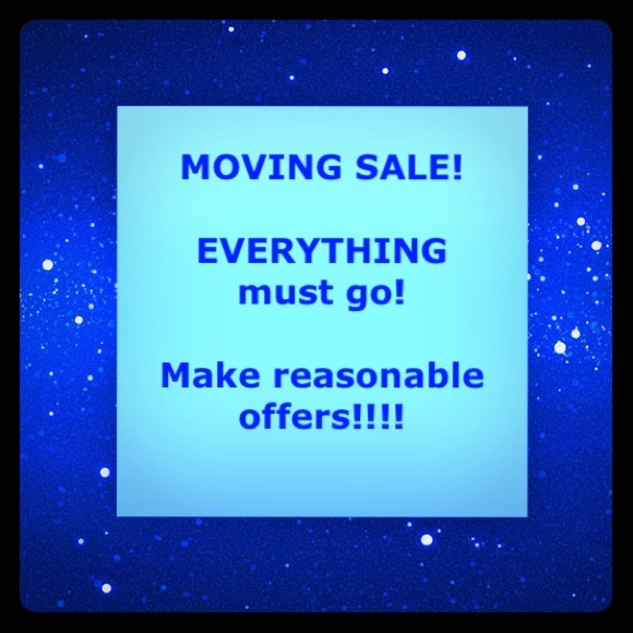 Moving sale!!!!!! Make reasonable offers
