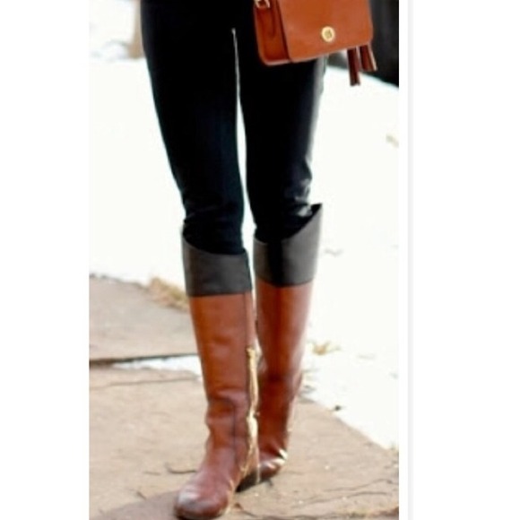 Nine West Boots - 🚫sold in bundle🚫Two tone riding boots 🎀