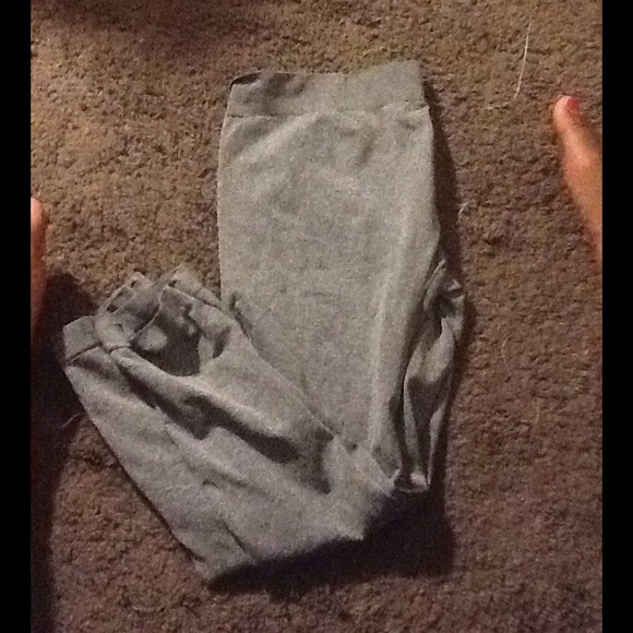 Gray Leggings
