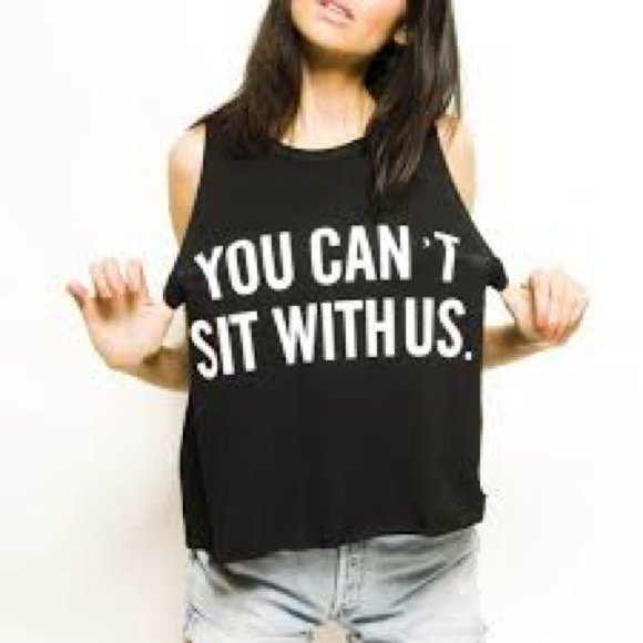 💄sold💄Brandy Melville "You can't sit with us"