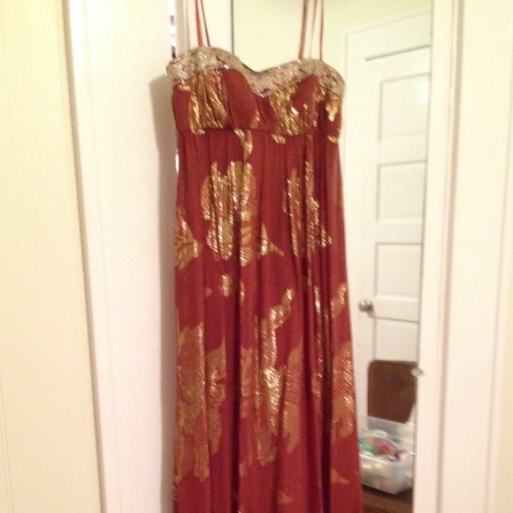 PRICE CUT!!! Aidan Mattox strapless evening gown