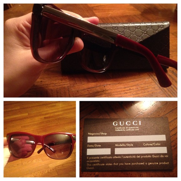 Authentic Gucci sunglasses