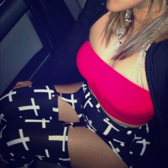 Suspender Garter Leggings.