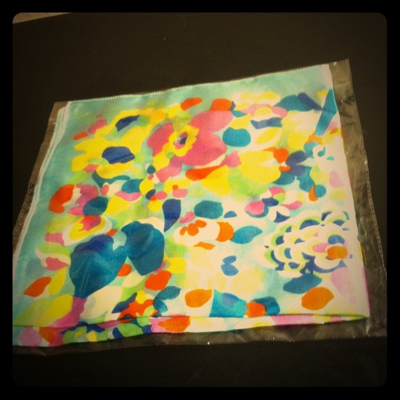 Floral Silk Scarf