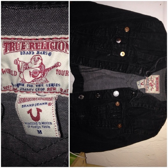 Women's True Religion Denim Jacket REDUCED $ - Picture 1 of 1