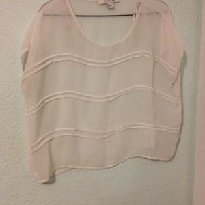 Sheer forever21 top