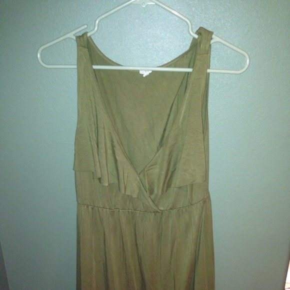 J.crew green mini dress