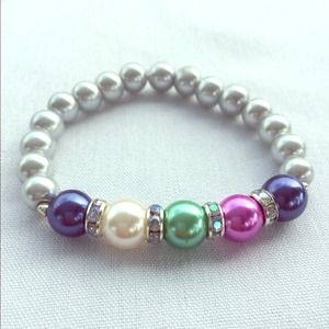 Mom birthstone bracelet