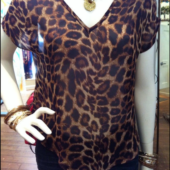 NEW Leopard Blouse