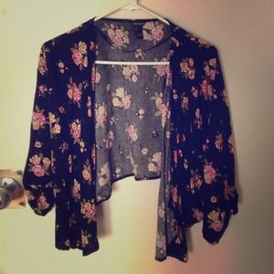 Forever 21 Floral Kimono