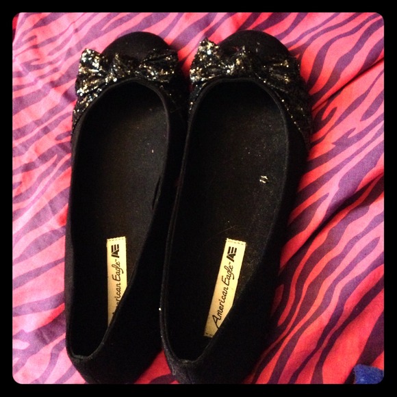 Black flats