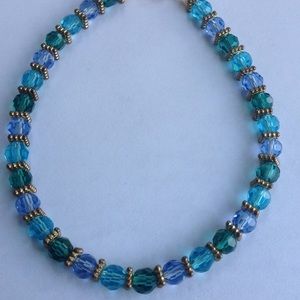 Sea Breeze Glass Ankle Bracelet
