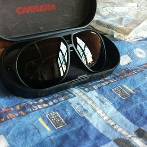 Oversized Carrera 5 BAMM9 Polarized Matte Black