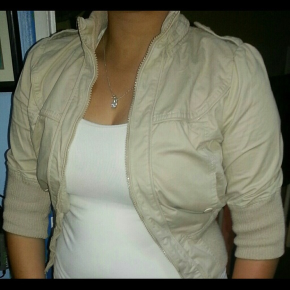 Beige Jacket. - Picture 3 of 3