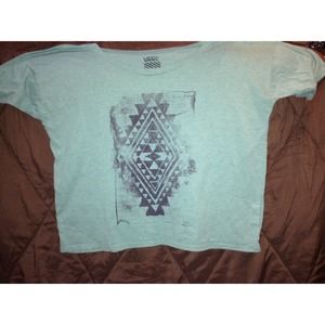 XL vans green shirt