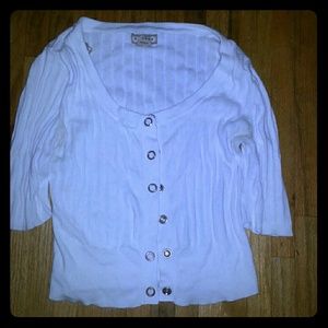 White Cardigan