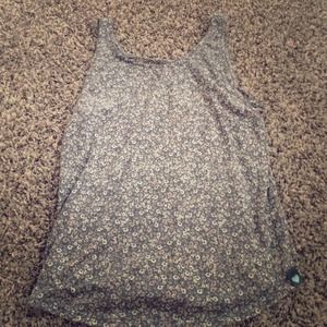 Floral tank top