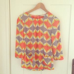 !SALE! Boden Multi Colored Top
