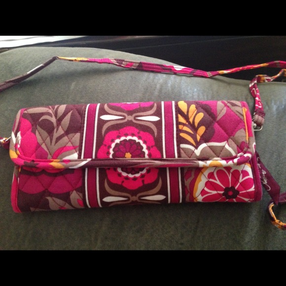 HOLD: Vera Bradley Wallet with strap