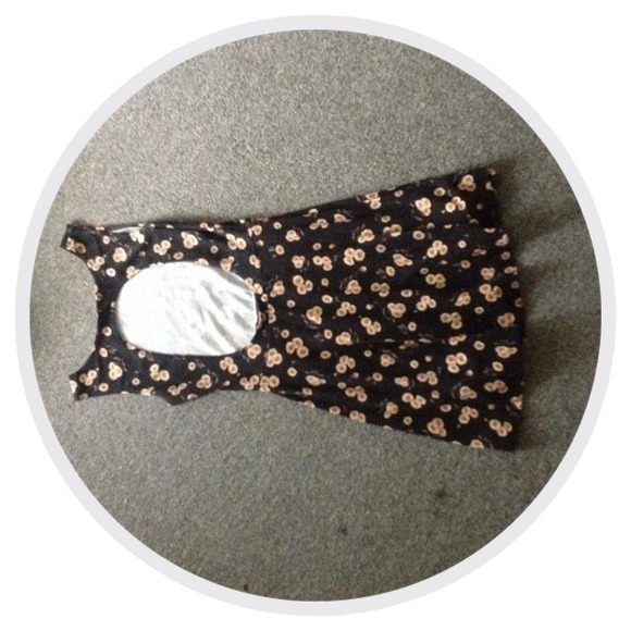 Brandy Melville sunflower yuria dress