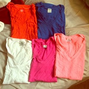 Victorias Secret Pink Basic/Layering Tshirts