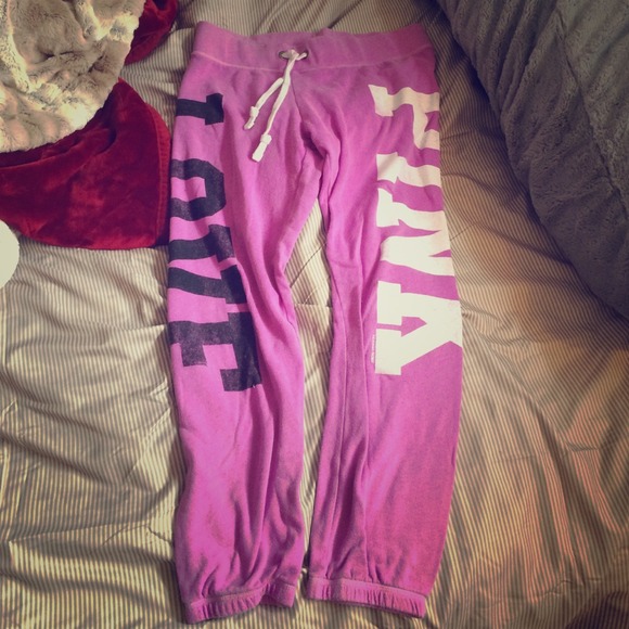 Victoria's Secret crop sweatpants