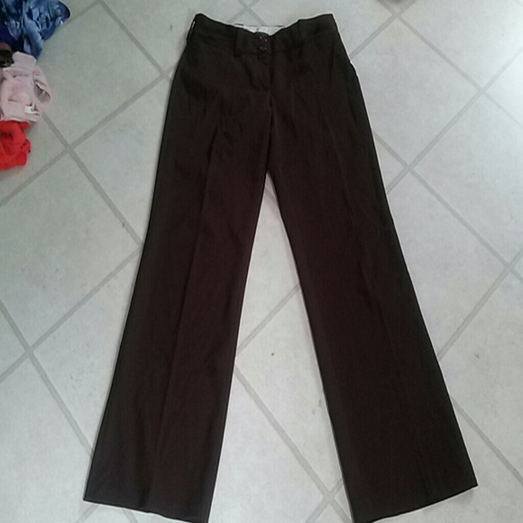 Venus Brown Work Flat Pocket Pants