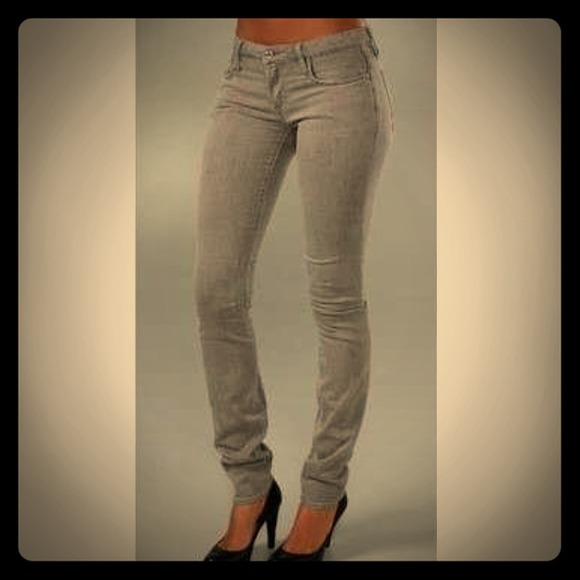 Grey skinny jeans