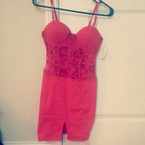 Red dress