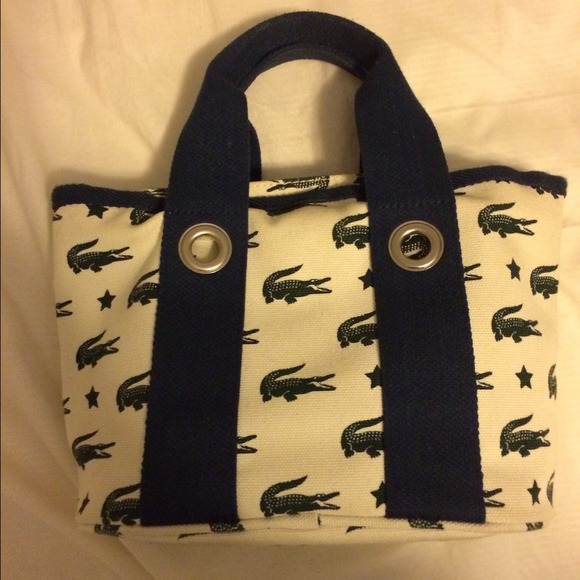 Small Lacoste logo bag
