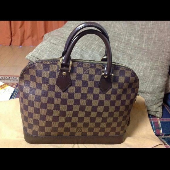 Authentic Alma Damier Ebene