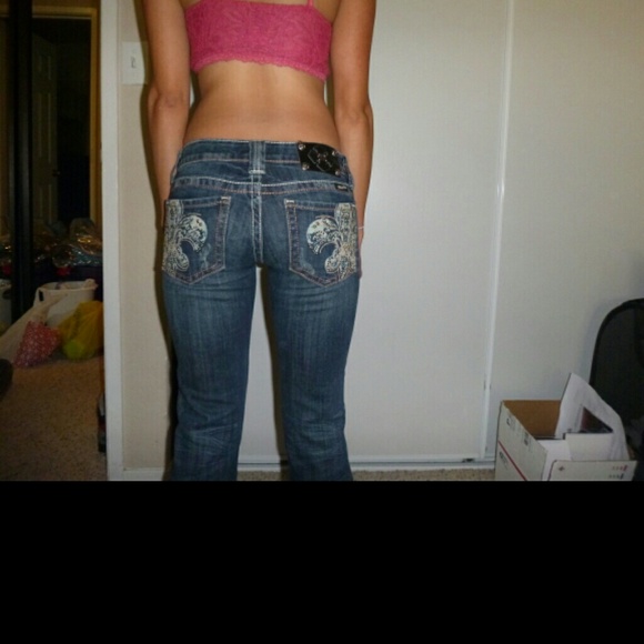 REDUCED! Miss Me medium wash boot cut jeans