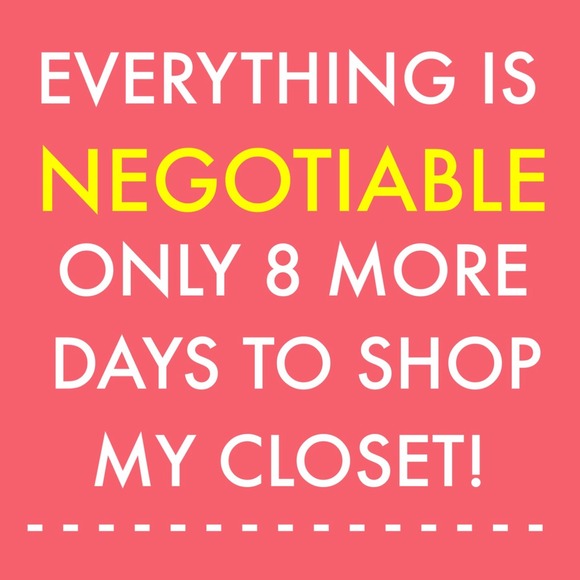 MAKE ME AN OFFER! 8 DAYS LEFT!
