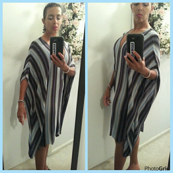 BCBGMAXAZRIA poncho dress - Picture 2 of 4