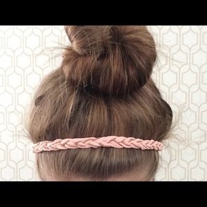 Pink headband