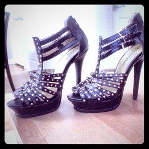 Black heels