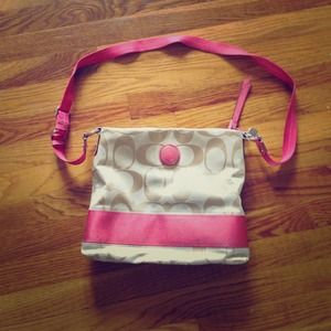 Coach cross body bag