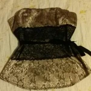 Arden B lace inspired. Corset top