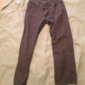 Men's vintage jeans.