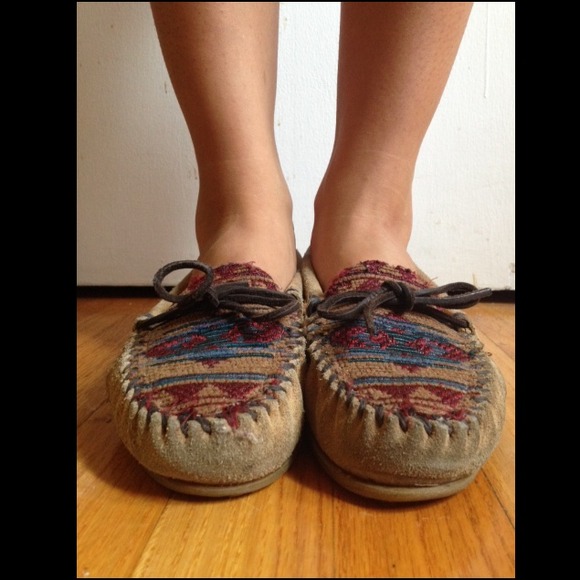 Minnetonka moccasins.