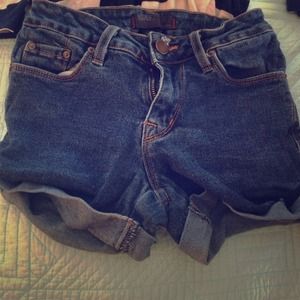 BDG denim high waisted shorts!