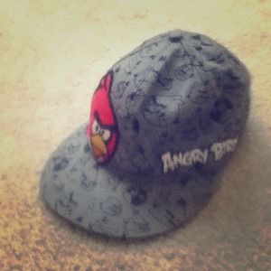 Angry bird flat hat