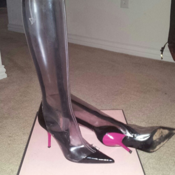 GIUSEPPE ZANOTTI DESIGN Clear Boots