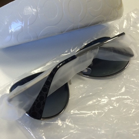 coach Jaclyn silver sunglasses main image 4