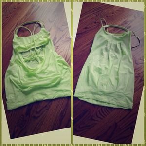 Lululemon Athletica Backless Yoga Top