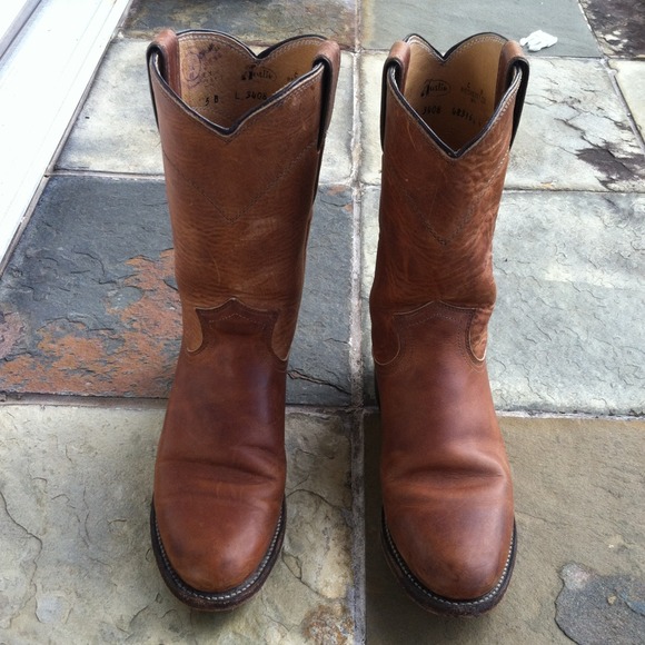 Vintage Leather Boots